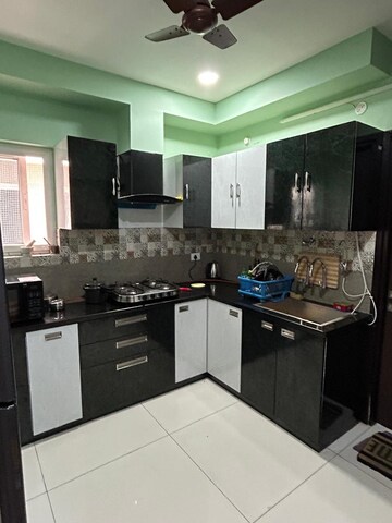 Kitchen in 3 BHK Apartment at Rajapushpa Regalia, Kokapet – for Rent