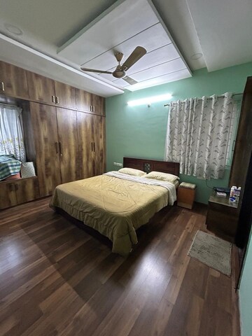 Bedroom in 3 BHK Apartment at Rajapushpa Regalia, Kokapet – for Rent