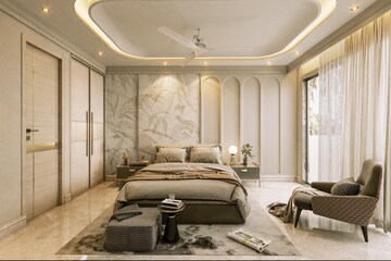 Bedroom in 4 BHK Builder Floor at Woodview Residences, Sector 89 – for Sale