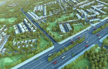 Master Plan in 4 BHK Builder Floor at Woodview Residences, Sector 89 – for Sale