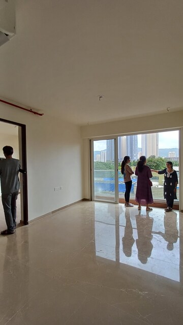 Living Room in 3 BHK Apartment at Indiabulls One Indiabulls, Pokhran Road No Two – for Rent