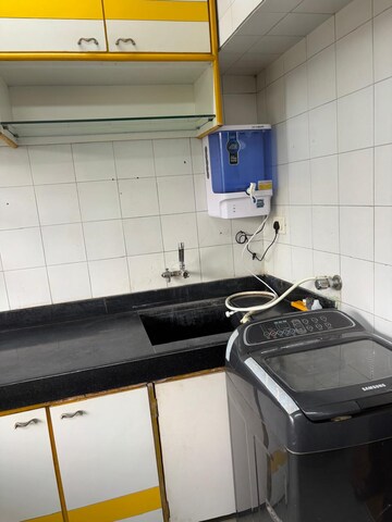 Kitchen in 3 BHK Apartment at Juhu Abhishek Chs Ltd, Andheri West – for Rent
