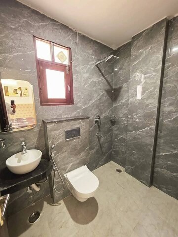 Bathroom in 2 BHK Apartment at Saket – for Rent
