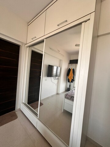 Balcony in 3 BHK Apartment at Gurukrupa Marina Enclave, Malad West – for Rent