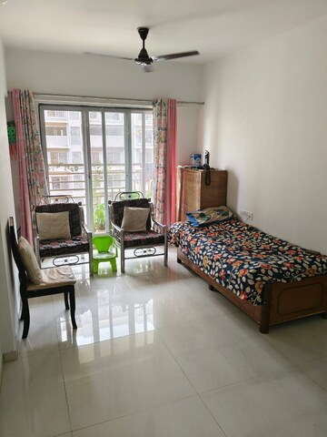 Master Bedroom in 1 BHK Apartment at Dimple 19 North, Kandivali West – for Rent