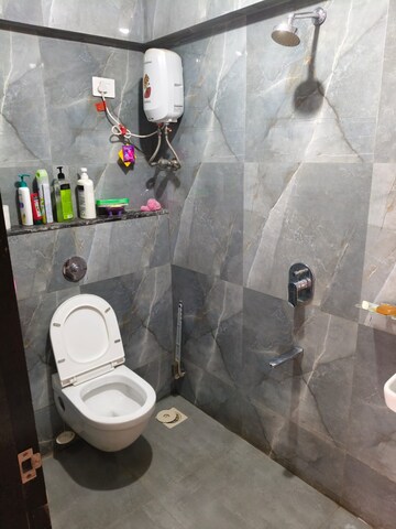 Bathroom in 1 BHK Apartment at Sethia Kalpavruksh Heights, Kandivali West – for Rent