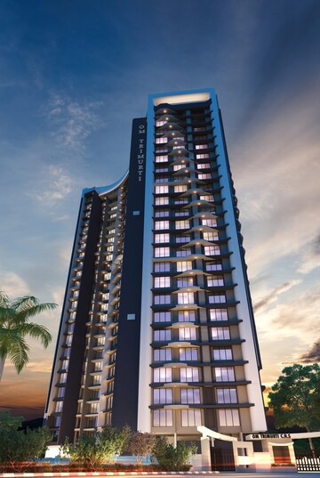 1 BHK Apartment For Rent in Je And Vee Om Trimurti, Malad East
