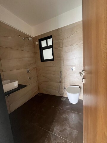Bathroom in 2 BHK Apartment at Majestique Signature Towers, Balewadi – for Rent