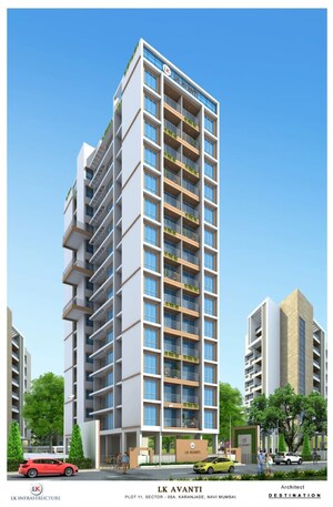 1 BHK Apartment – Exterior View View at LK Avanti, Karanjade - for Sale