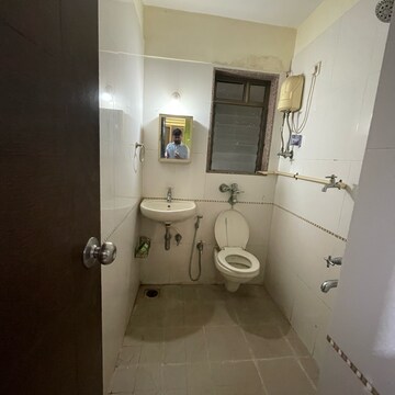 Bathroom in 2 BHK Apartment at Goregaon East – for Rent