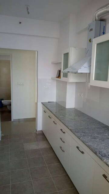 Kitchen in 3 BHK Apartment at DLF Westend Heights New Town, Akshayanagar – for Rent