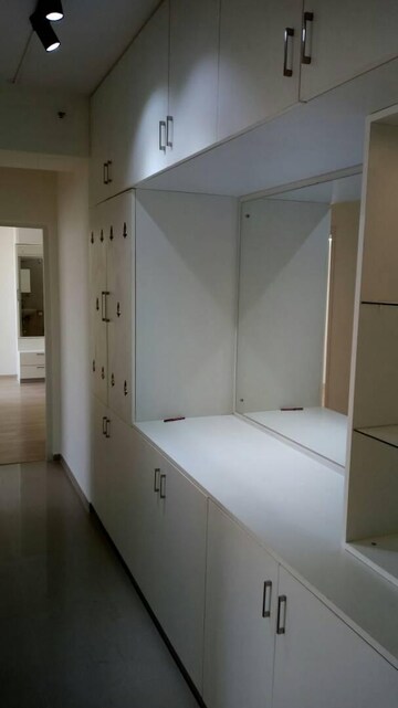 Building Lobby in 3 BHK Apartment at DLF Westend Heights New Town, Akshayanagar – for Rent