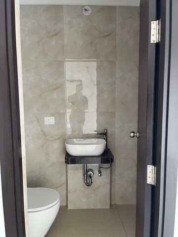 Bathroom in 1 BHK Apartment at Raymond Ten X Habitat, Pokhran Road No Two – for Rent