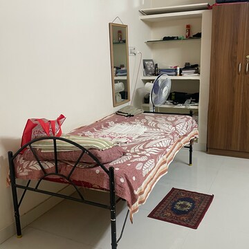 Bedroom in 1 RK Independent House at Shanthi Nagar – for Rent