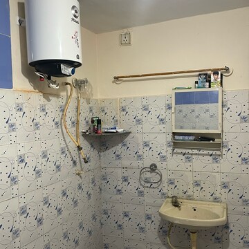 Bathroom in 1 RK Independent House at Shanthi Nagar – for Rent