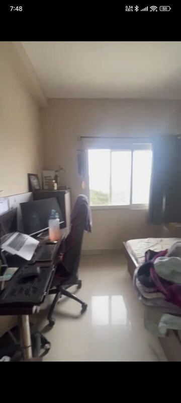 Living Room in 3 BHK Apartment at SNN Raj Lakeview, Btm Layout – for Rent
