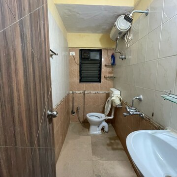 Bathroom in 2 BHK Apartment at Goregaon East – for Rent