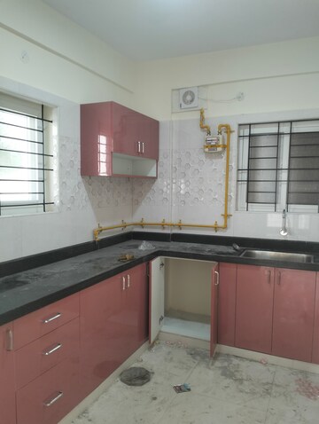 Kitchen in 1 BHK Builder Floor at Iti Layout – for Rent