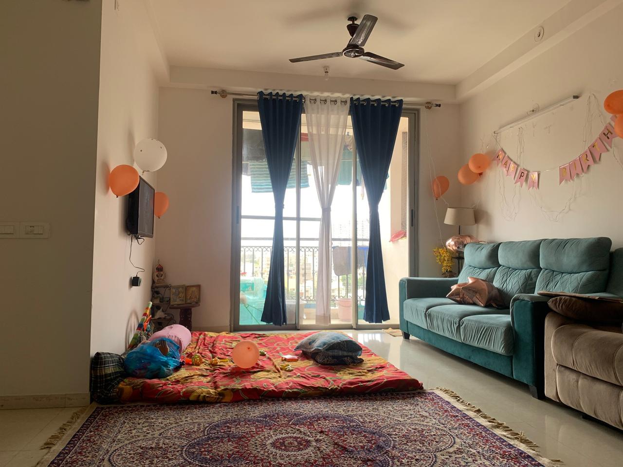 3 BHK + Extra Room Apartment For Rent in Hiranandani Club Meadows