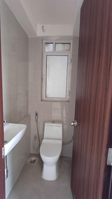 Bathroom in 1 BHK Apartment at Indiabulls One Indiabulls, Pokhran Road No Two – for Rent
