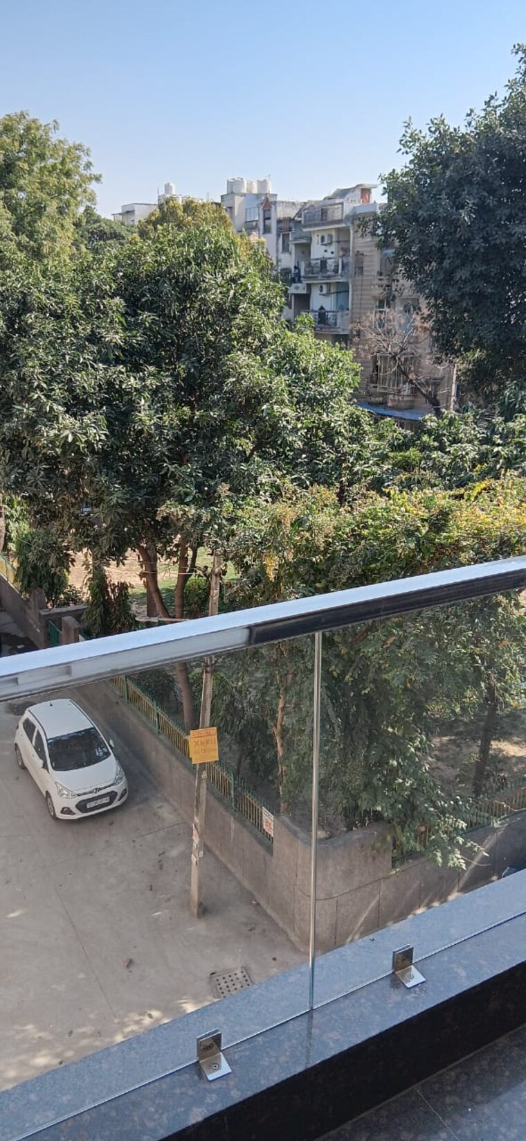 Balcony, kalkaji 3 Bedroom 1800 Sq.Ft. Builder Floor In Kalkaji Delhi 9050774