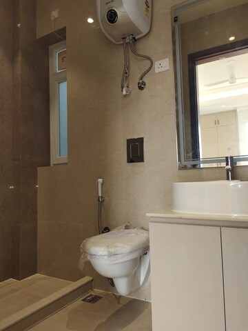 Bathroom in 3 BHK Builder Floor at Greater Kailash – for Rent