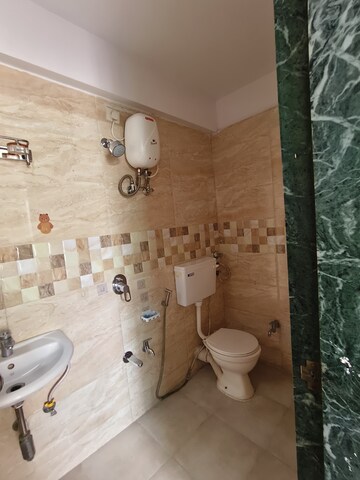 Bathroom in 1 BHK Apartment at Mahavir Kalpavruksha, Ghodbunder Road – for Rent