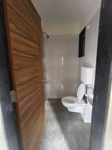 Bathroom in 2 BHK Apartment at K M Horizon Palms III, Owale – for Rent