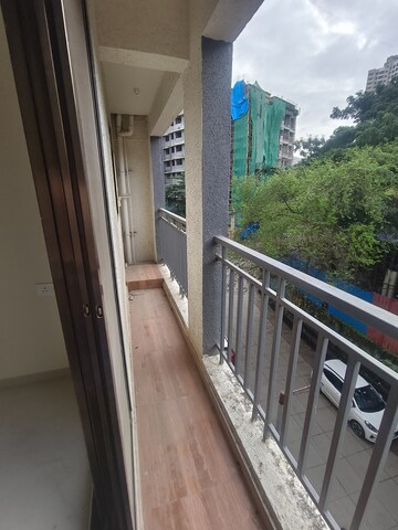 Balcony in 2 BHK Apartment at K M Horizon Palms III, Owale – for Rent
