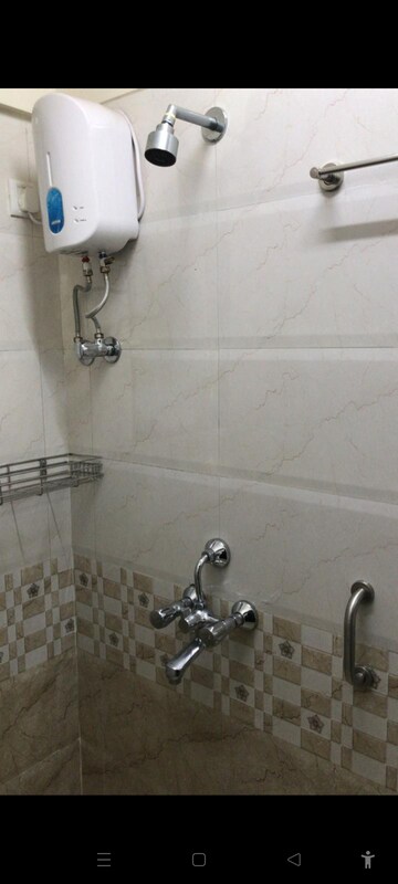 Bathroom in 2 BHK Apartment at Chandak Cornerstone, Worli – for Rent
