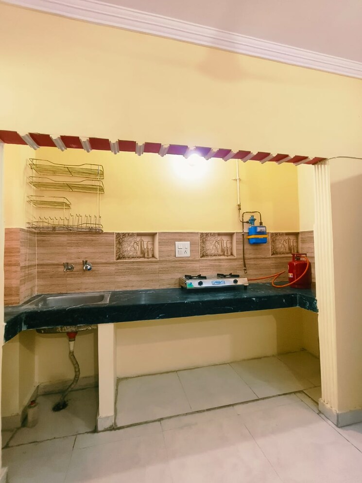 Kitchen, nawada 1 Bedroom 540 Sq.Ft. Builder Floor In Nawada Delhi 9050821