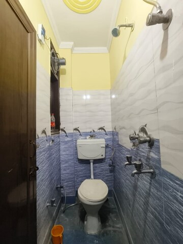 Bathroom in 1 BHK Builder Floor at Nawada – for Rent