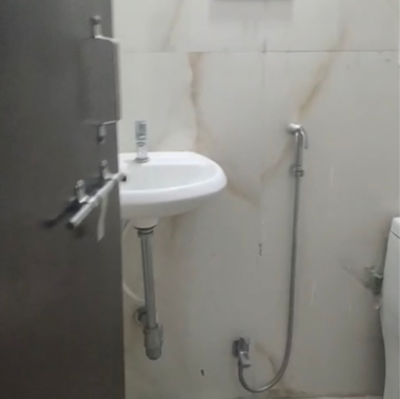 Bathroom in 1 RK Apartment at Aundh – for Rent