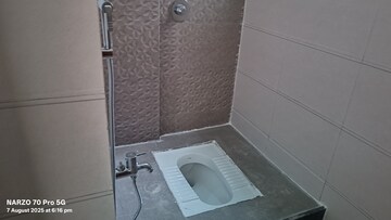 Bathroom in 3 BHK Apartment at Akshay Yash Grecia, Dhanori – for Rent