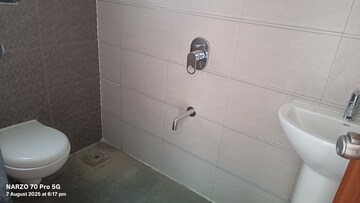 Bathroom in 3 BHK Apartment at Akshay Yash Grecia, Dhanori – for Rent