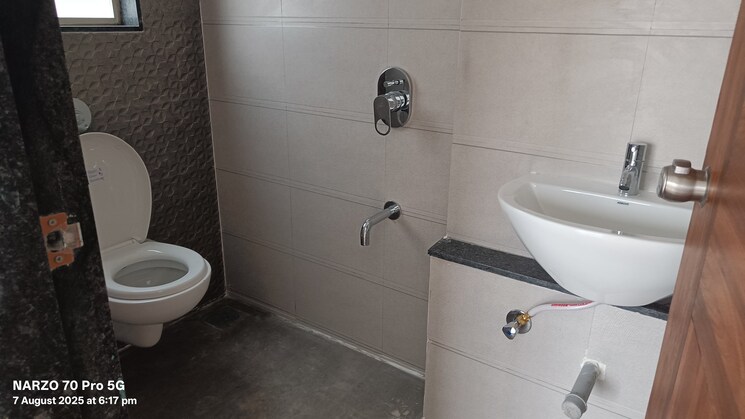 Bathroom, akshay-yash-grecia 3 Bedroom 1320 Sq.Ft. Apartment In Dhanori Pune 9050861