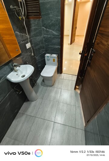 Bathroom in 1 BHK Apartment at Dwarka – for Sale