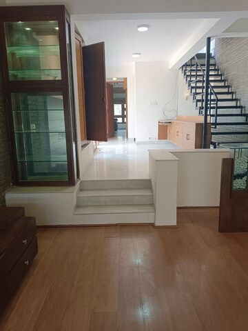 Staircase in 4 BHK Villa at Nallagandla – for Rent