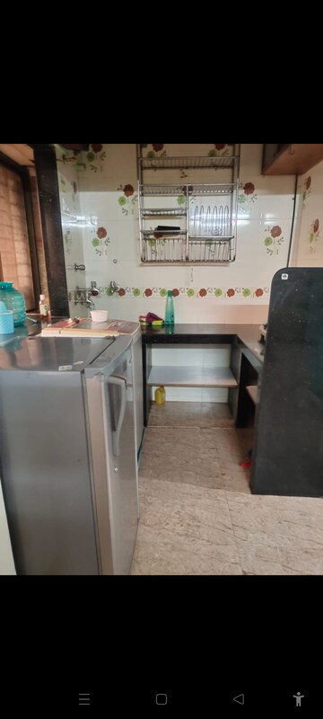 Kitchen in 1 BHK Apartment at Brahma Siddhi Society, Prabhadevi – for Rent