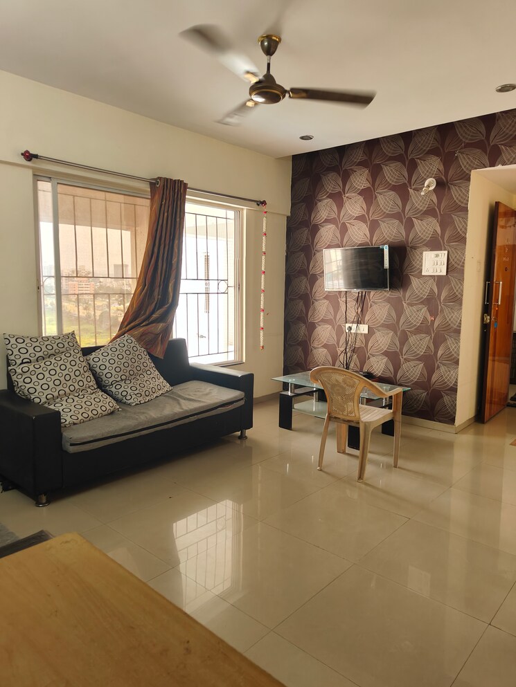 Living Room, royal-orange-county 2 Bedroom 900 Sq.Ft. Apartment In Rahatani Pune 9050958
