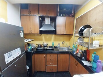 Kitchen in 1 BHK Apartment at Shilp Tower, Lower Parel – for Rent