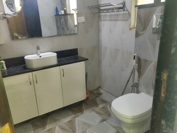 Bathroom in 3 BHK Apartment at Sri Fortune One, Banjara Hills – for Rent