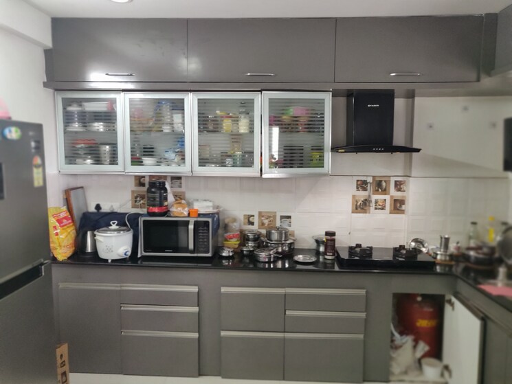 Kitchen, smr-vinay-boulder-woods 3 Bedroom 2100 Sq.Ft. Apartment In Bandlaguda Jagir Hyderabad 9050990