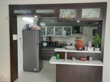 Kitchen in 3 BHK Apartment at SMR Vinay Boulder Woods, Bandlaguda Jagir – for Rent