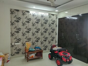 Living Room in 3 BHK Apartment at SMR Vinay Boulder Woods, Bandlaguda Jagir – for Rent