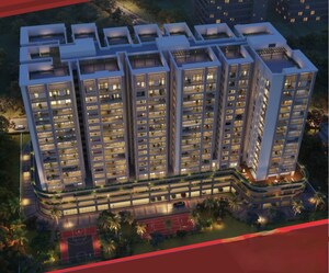 3 BHK Apartment – Exterior View View at Gangothri Prithvi Towers, Manikonda - for Sale
