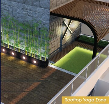 Balcony in 2 BHK Apartment at Umang Shastri Nagar West View CHS, Goregaon West – for Sale