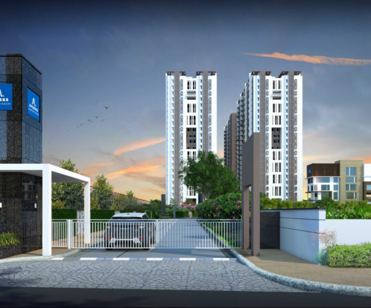 Exterior View, aparna-cyberscape 2.5 Bedroom 1555 Sq.Ft. Apartment In Nallagandla Hyderabad 9051016