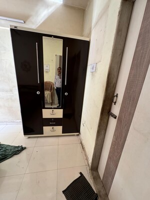 Building Lobby in 3 BHK Apartment at Balaji Shriji Apartment CHS, Kopar Khairane – for Sale