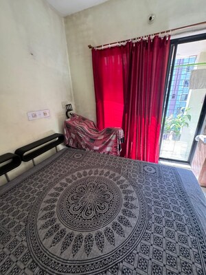 Bedroom in 3 BHK Apartment at Balaji Shriji Apartment CHS, Kopar Khairane – for Sale
